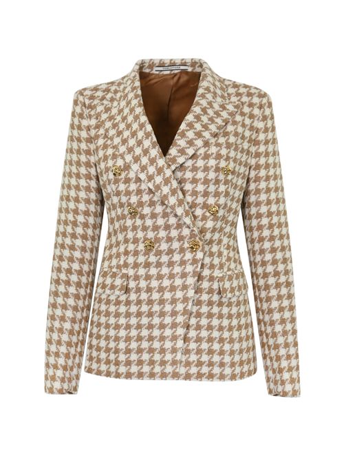 Giacca Alicya pied-de-poule in lana Tagliatore | J-ALICYA10B 340282 25I145 EA806299